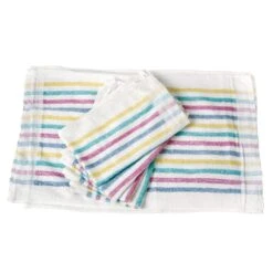 Chef Revival® 705MSK Multi-Stripe Terry Cloth Towel - Dozen