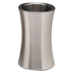 American Metalcraft HGWC1 New Wave Brushed S/S Upright Wine Cooler