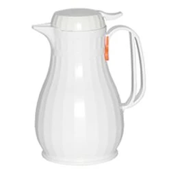 Service Ideas ECO13WH Eco-Serv White 44 Oz. Insulated Server