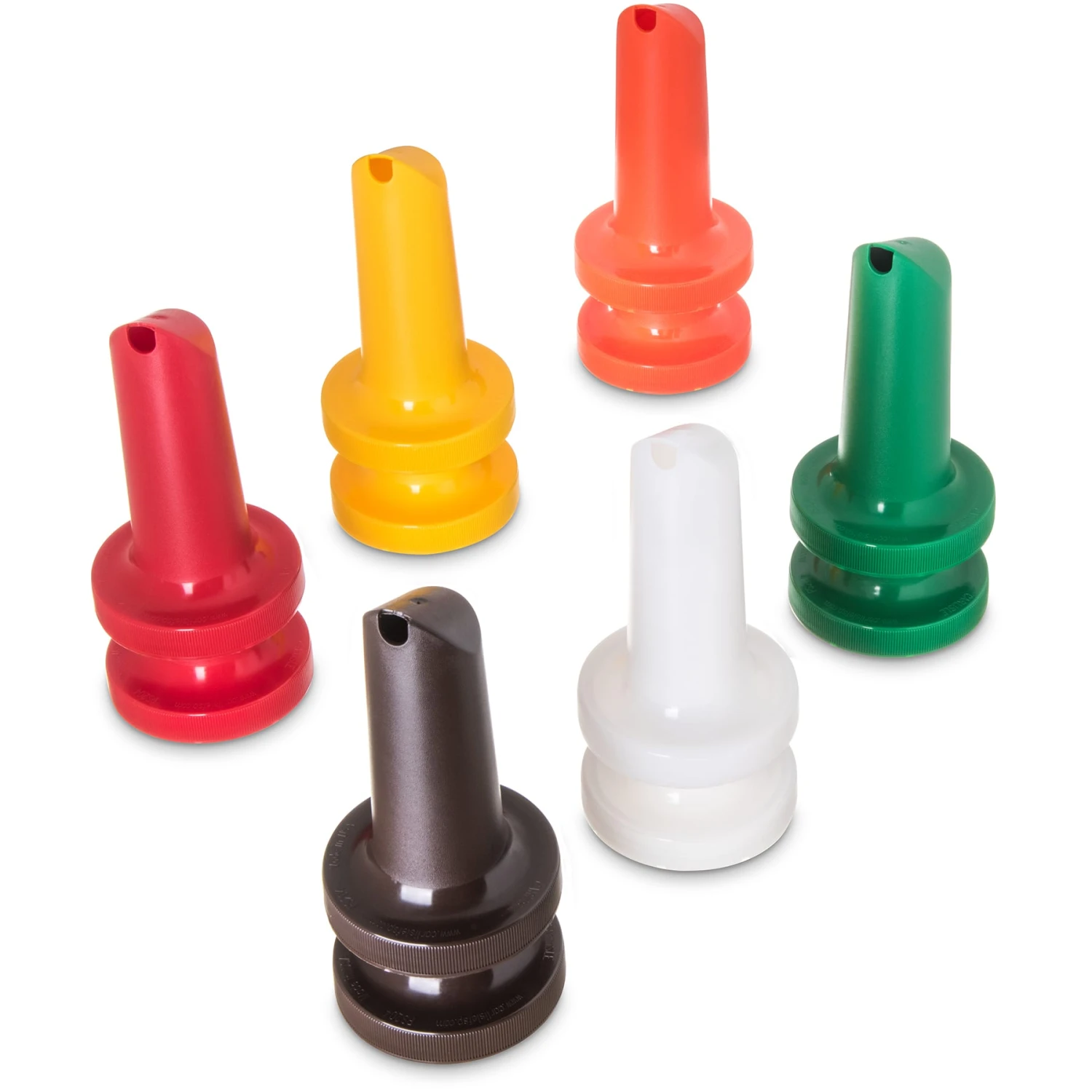Carlisle PS204AST000 Stor N' Pour Spout Pack - 12 / CS 1 Carlisle PS204AST000 Stor N' Pour Spout Pack - 12 / CS