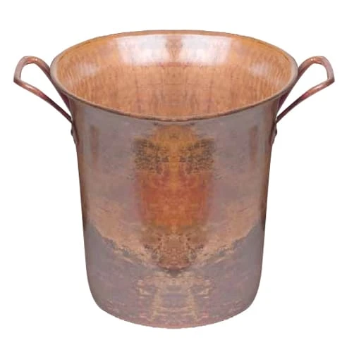 Orion Trading C16-R Rustic Copper Wine Bucket With Square Handles 1 Orion Trading C16-R Rustic Copper Wine Bucket With Square Handles