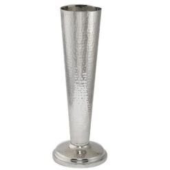 American Metalcraft HMWBSTND Hammered S/S 24"H Wine Bucket Stand