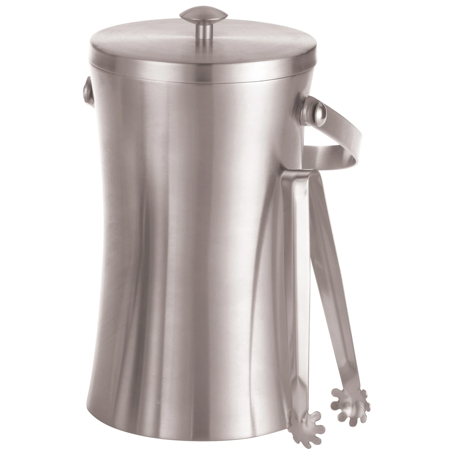 American Metalcraft ISSB8 S/S 49 Oz. Double Wall Ice Bucket With Tongs 1 American Metalcraft ISSB8 S/S 49 Oz. Double Wall Ice Bucket With Tongs