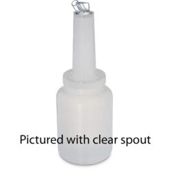 Carlisle PS701B01 Stor 'N Pour 1/2 Gallon Brown Backup Canister