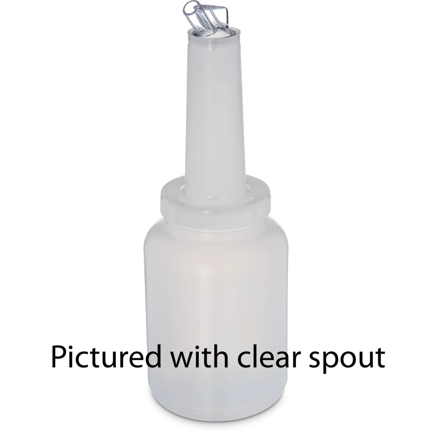 Carlisle PS701B01 Stor 'N Pour 1/2 Gallon Brown Backup Canister 1 Carlisle PS701B01 Stor 'N Pour 1/2 Gallon Brown Backup Canister