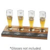 Cal-Mil 2064 Crushed Bamboo Write-On Beer Sampler Tray 3 Cal-Mil 2064 Crushed Bamboo Write-On Beer Sampler Tray -CARLISLE Shop 6027227