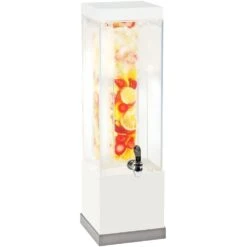 Cal-Mil 3002-3INF-55 Luxe Stainless Steel 3 Gallon Beverage Dispenser