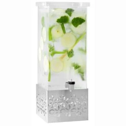 Rosseto LD161 Iris™ Acrylic 2 Gallon Beverage Dispenser