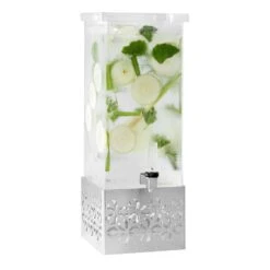 Rosseto LD160 Iris™ S/S / Acrylic 1 Gallon Beverage Dispenser
