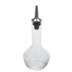 American Metalcraft BBC2  Hand-Cut 4 Ounce Bitters Bottle