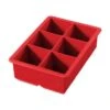 Tovolo 81-9110 Red 6-Opening 2" Silicone Ice Tray - 6 / CS 3 Tovolo 81-9110 Red 6-Opening 2" Silicone Ice Tray - 6 / CS -CARLISLE Shop 6062139