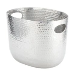 American Metalcraft ATHS9 Hammered Aluminum 7.75 Quart Beverage Tub