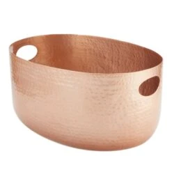 American Metalcraft ATHC10 Copper Hammered 10 Quart Beverage Tub