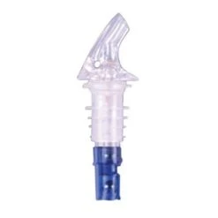 Spill-Stop 387-16 Clear 1.25 Oz. Liquor Pourer Without Collar - Dozen