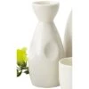 G.E.T. NC-4001-W White Porcelain 6 Oz. Sake Bottle - 12 / CS -CARLISLE Shop 6082761