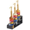 Cal-Mil 3666-13 Black ABS Plastic 3 Tier Bottle Riser -CARLISLE Shop 6085103