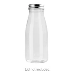 Solia PERRETTEC Perrette Clear PET 8.5 Oz. Bottle With Cap - 100 / CS