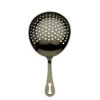 Mercer Culinary M37028BK Gun Metal Black 6-1/2" Julep Strainer -CARLISLE Shop 6095000