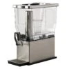 Service Ideas CBDT3SSHF Brushed Hands-Free Rectangle 3 Gal. Dispenser -CARLISLE Shop 6095399