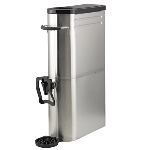Service Ideas ITSLS5GPLHF S/S Hands-Free Slim 5 Gallon Tea Urn 1 Service Ideas ITSLS5GPLHF S/S Hands-Free Slim 5 Gallon Tea Urn