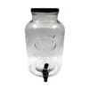 TableCraft 10090 Glass 2 Gallon Beverage Dispenser With Ice Core -CARLISLE Shop 6097388