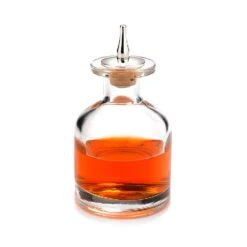 Mercer Culinary M37129 4.4 Ounce Bitters Bottle With Cork Dasher Top