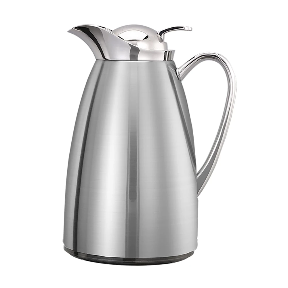 Service Ideas CJZS6BS Brushed S/S Classy 20 Ounce Carafe 1 Service Ideas CJZS6BS Brushed S/S Classy 20 Ounce Carafe