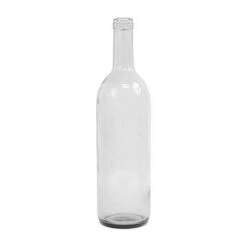 Berlin Packaging 6042B41CLR Clear 750ml Wine Bottle - 12 / CS
