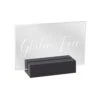 Cal-Mil 22336-4-13 Acrylic/Blck Base 3.5" X 1" X 2.5" Gluten Free Sign -CARLISLE Shop 6103324