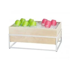 Cal-Mil 22362-12-15 Blonde 20.25" X 12.5" X 9.25" Ice Housing W/ Liner