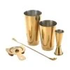 Mercer Culinary M37101GD Gold Plated S/S 5-Piece Bar Basics Set -CARLISLE Shop 6105313