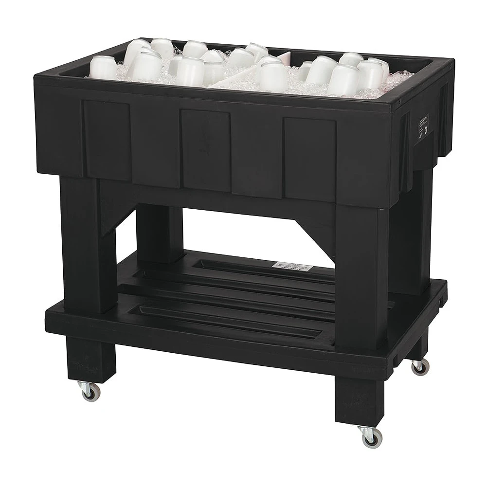 Iowa Rotocast 3151250 Black Texas Icer Jr Portable Beverage Cooler 1 Iowa Rotocast 3151250 Black Texas Icer Jr Portable Beverage Cooler