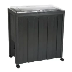 Iowa Rotocast 3501231 Black Avalanche Portable Beverage Cooler
