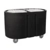 Iowa Rotocast 3551174 Black Texas Tanker Portable Beverage Cooler 2 Iowa Rotocast 3551174 Black Texas Tanker Portable Beverage Cooler -CARLISLE Shop 6105699