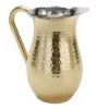 American Metalcraft BWPHG84 Gold Hammered 84 Ounce Bell Pitcher -CARLISLE Shop 6105846