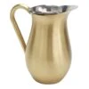 American Metalcraft BWPG84 Gold Satin Finish 84 Ounce Bell Pitcher -CARLISLE Shop 6105847