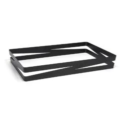 FOH BHO088BKI20 Black Zig Zag Shallow 20 X 12 In. Ice Housing - 2 / CS