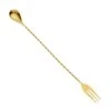 Mercer Culinary M37015GD Gold S/S 12.38" Trident Bar Spoon -CARLISLE Shop 6106203