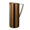 Service Ideas X7025BSRG Metal Rose Gold Slim 1.9L Pitcher -CARLISLE Shop 6106363