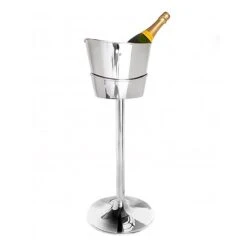 D.W. Haber DW040062VSS S/S Oval Scoop Wine Stand