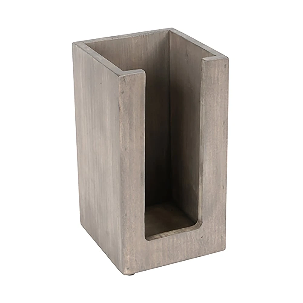 Cal-Mil 298-110 Aspen Gray Pine 4.5" Cup / Lid Organizer 1 Cal-Mil 298-110 Aspen Gray Pine 4.5" Cup / Lid Organizer