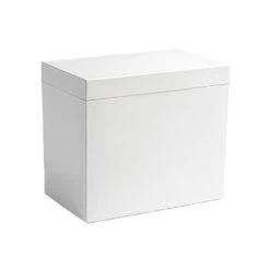 FOH RIB005WHR20 New York Snow 2 Quart Composite Ice Bucket - 2 / CS