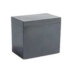 FOH RIB005BKR20 New York Onyx 2 Quart Composite Ice Bucket - 2 / CS