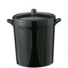 Service Ideas IB3BL Black 3 Liter Ice Bucket - 6 / Cs -CARLISLE Shop 819876