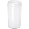 Carlisle PS603N02 Stor 'N Pour White 2 Quart Container - 12 / CS -CARLISLE Shop 891345